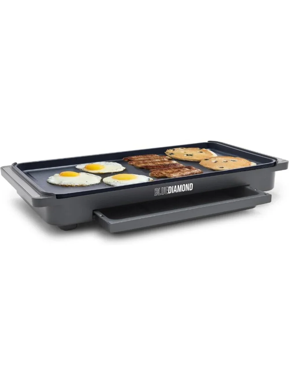 20” XL Electric Griddle - PFAS-Free Nonstick, Flat Top Grill, Easy Clean